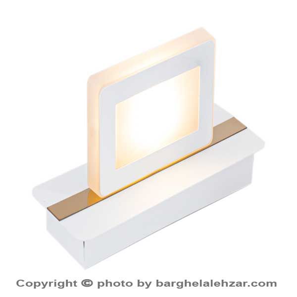 چراغ بالا آینه A34/1 سفید طلایی اسکار