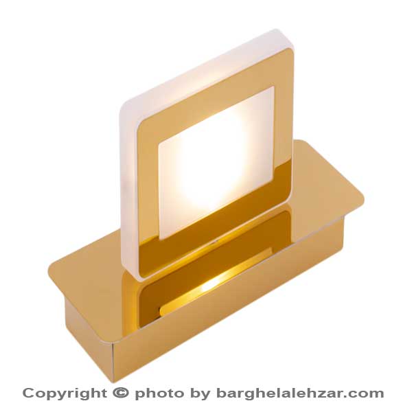 چراغ بالا آینه A34/1 طلایی براق اسکار